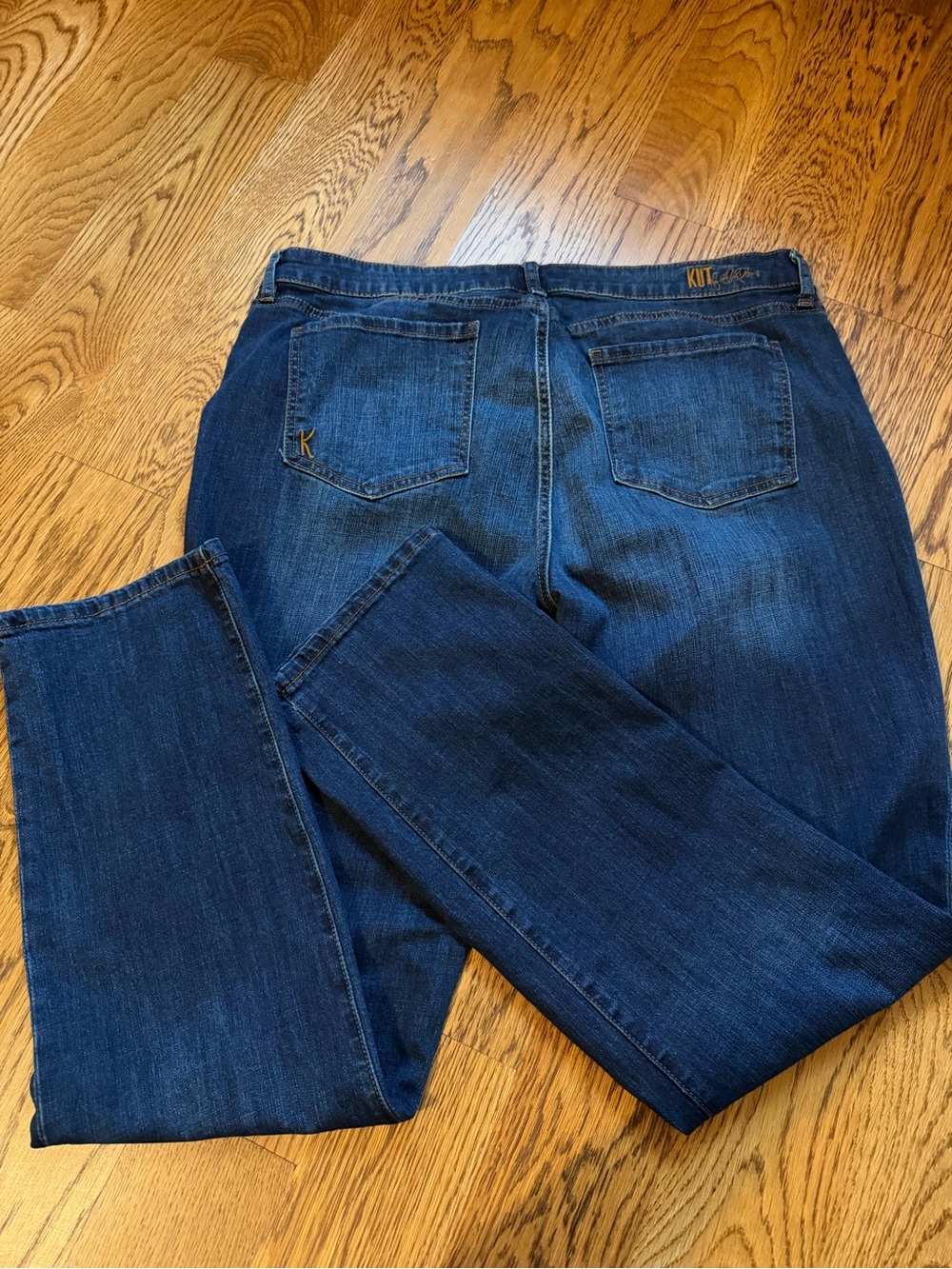 Kut from the Kloth Katy Boyfriend Jeans - Dark Blue - Picture 5 of 6